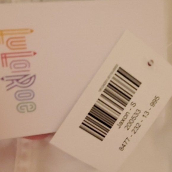 NWT Small LULAROE Jaxon denim JACKET White - Picture 3 of 4